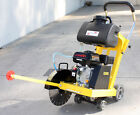 6.5Hp 196cc Gas Power Walk Behind 14" Concrete Cement Floor Cut Saw w/Blade