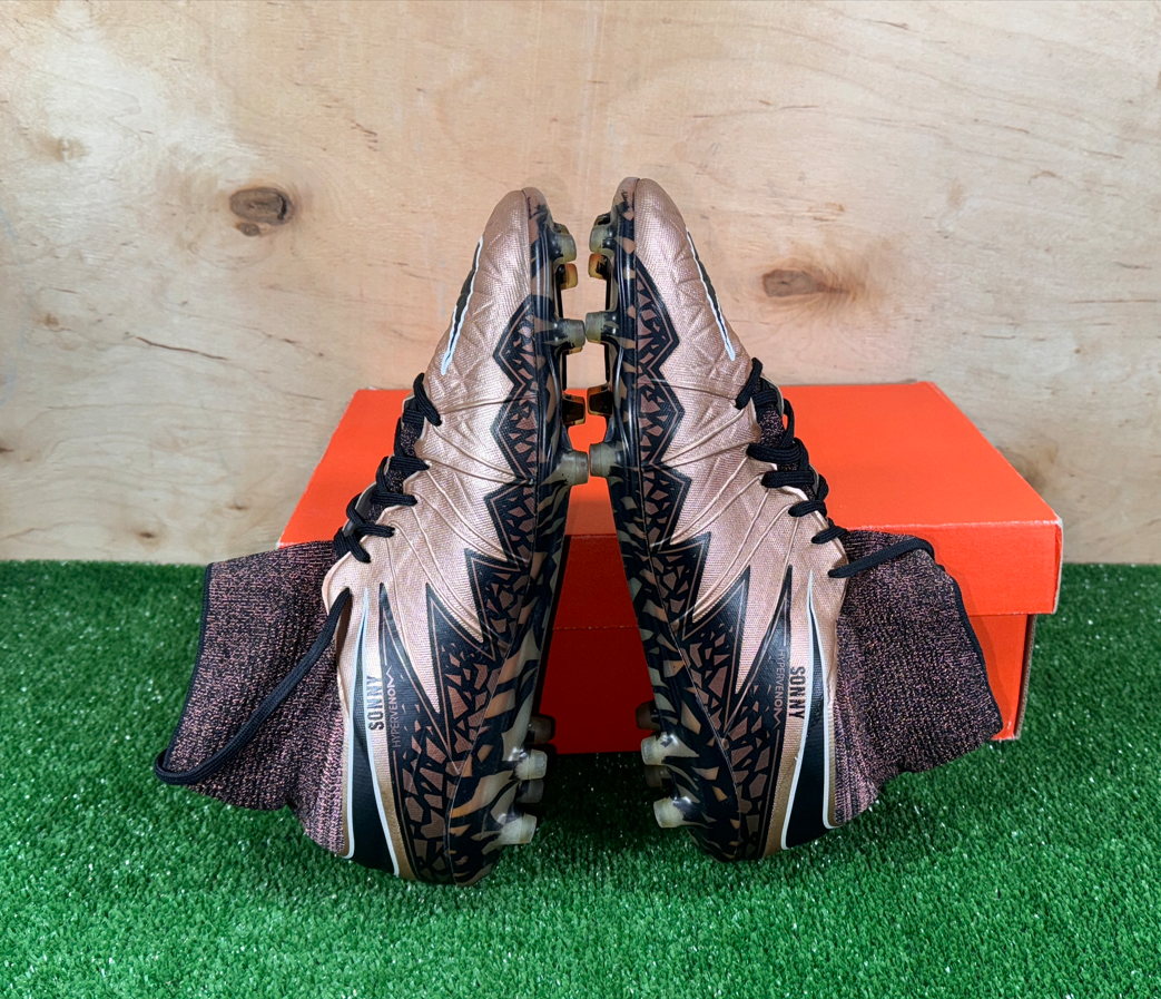 Nike Hypervenom Phantom II FG 747213-904 Elite US9 Bronze boots