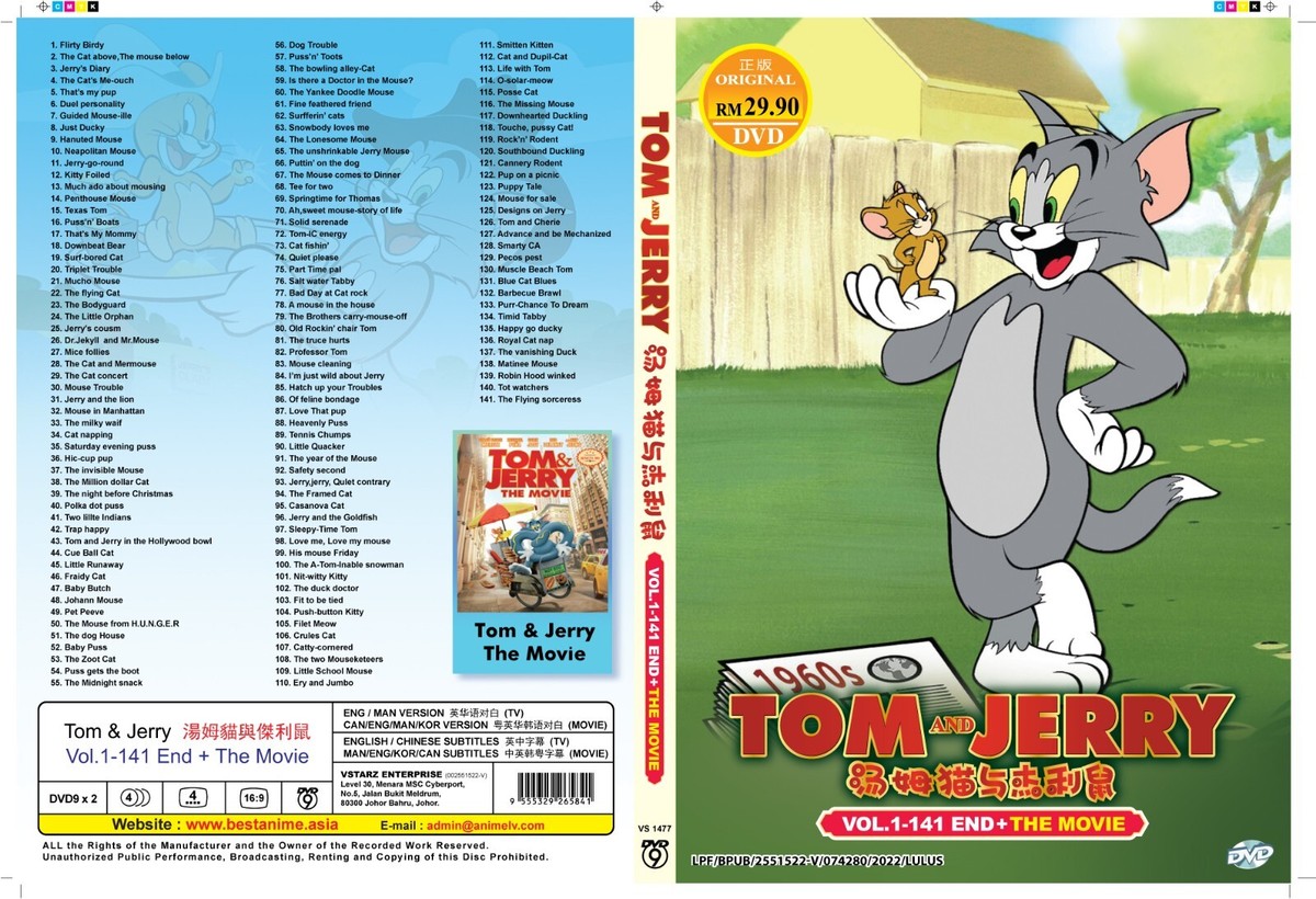 (未使用･未開封品)　Tom and Jerry Big Box [Import anglais] tu1jdyt Amazon.com: Tom And Jerry Big Box [DVD] : Movies & TV