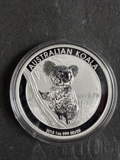 2015 Australian $1 1oz Koala .9999 Fine Silver Bullion Coin dollar