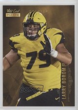 2021 Wild Card MATTE Gold Larry Borom #MBC-64 6ts