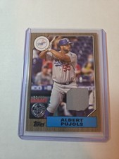 2022 Topps - 1987 35th Anniversary Albert Pujols Game Used Relic #87R-AP /50