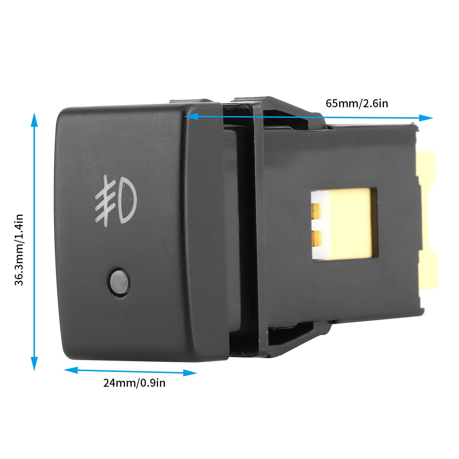 3Pin Fog Light Switch Button For Vitara/ Jimny Car Accessory ABS