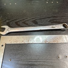 Vintage Snap On 15/16" Chrome Combination Wrench OEX-30 SAE 12 Point Made in USA