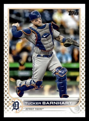 Tucker Barnhart 2022 Topps Gold Star SP #406 Detroit Tigers *031