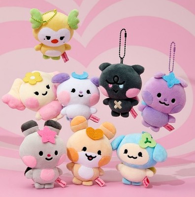 ATEEZ MINI PLUSH KEYRING PRESS START Enter the Mighteez