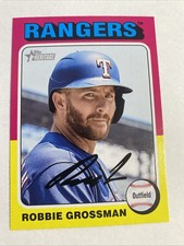 2024 Topps Heritage #142 Robbie Grossman Texas Rangers