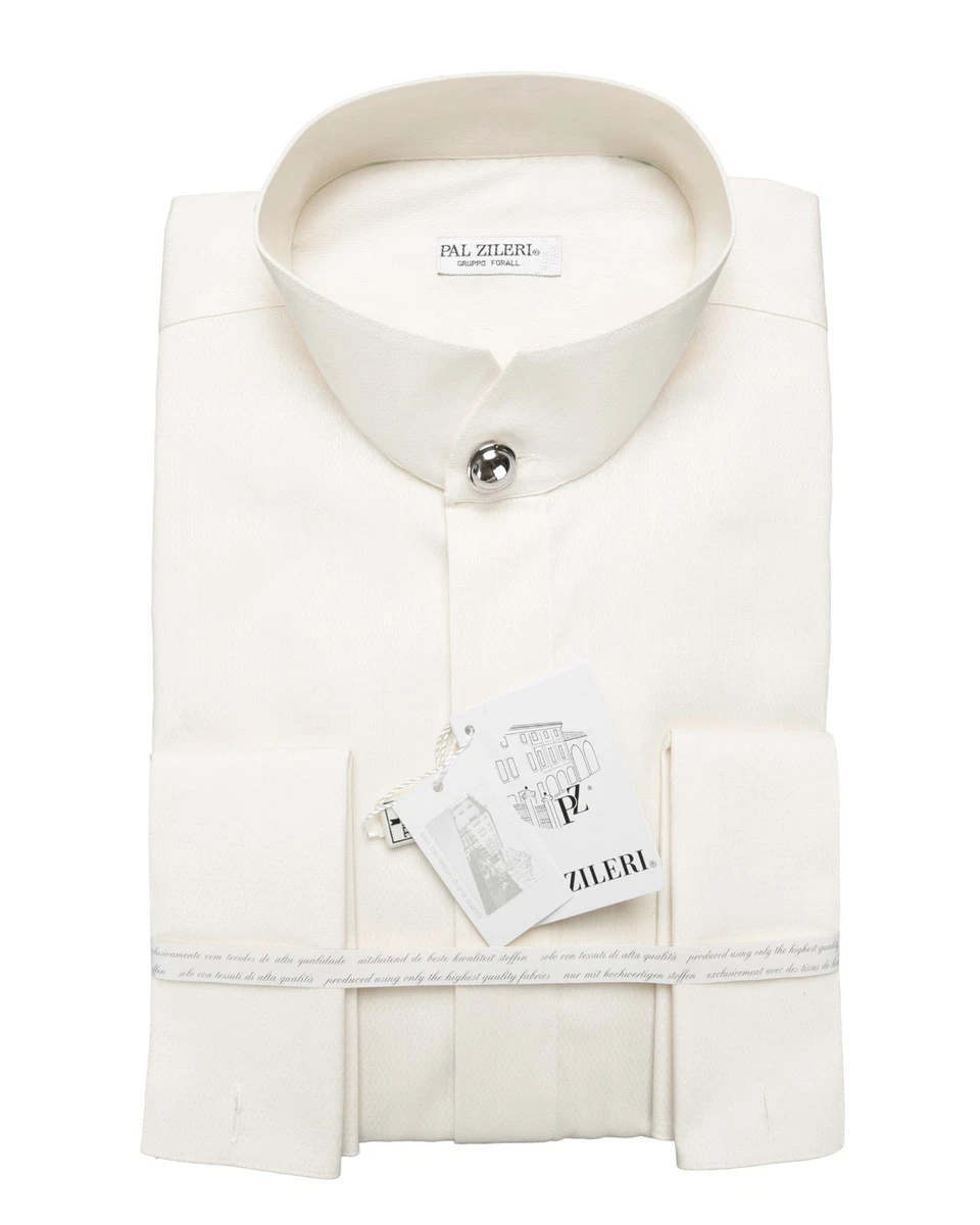 Ivory French Cuff Dress Shirts for Men for sale | eBay