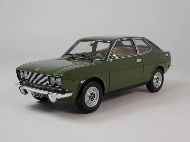Laudoracing Fiat 128 Coupé 1300 SL verde 1972 1/18 LM202D - Immagine 2 di 3