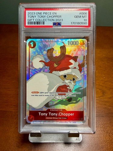 Tony Tony.Chopper (English Version 1st Anniversary Set) graded PSA 10 for sale on eBay