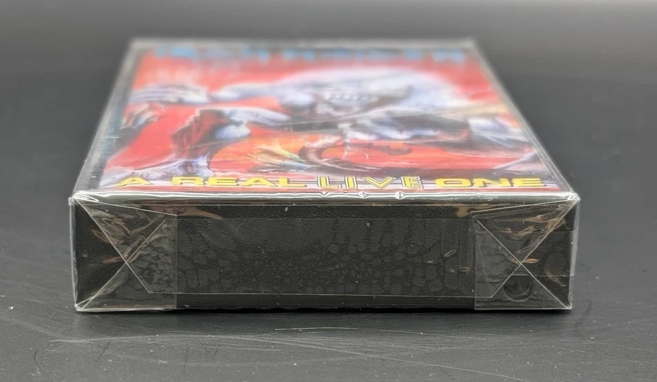 SEALED, Iron Maiden – A Real LIVE One, Audio Cassette, Club Edition, US, 1993 - Image 4 of 4