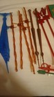 Lot Of 38 Vintage Assorted Swizzle Stir Sticks And Picks — photo 3