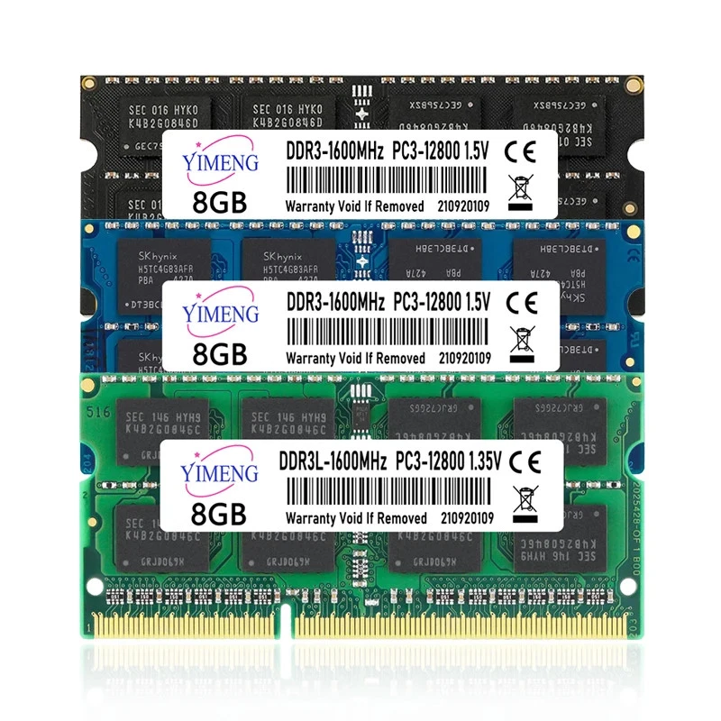 DDR3 DDR3L Laptop Memory Ram 2GB 4GB 8GB PC3 1.5V 1066 1333 1600 1866Mhz PC3L - Image 4 of 4