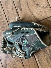 Baseball Glove Signed By Texas Rangers Announcer Chuck Morgan