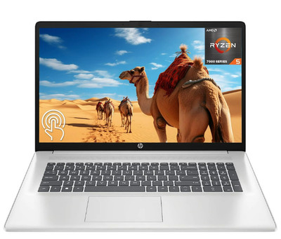 HP 17z-cp300 17.3'' Laptop HD AMD Ryzen 5 7530U 32GB RAM 1TB SSD Win11Pro Silver