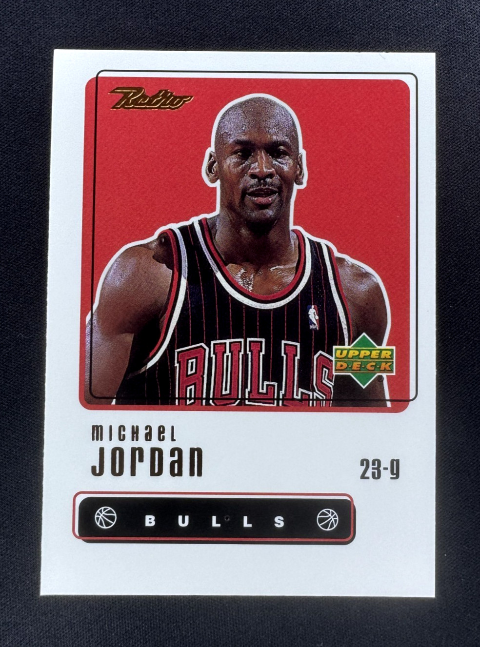 MICHAEL JORDAN 1999 Upper Deck RETRO #1 🔥NM+/SHARP🔥 Chicago Bulls (B)
