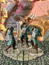 Orc Warrior Veteran x3 D&D Miniature Dungeons Dragons Monster Manual Collection