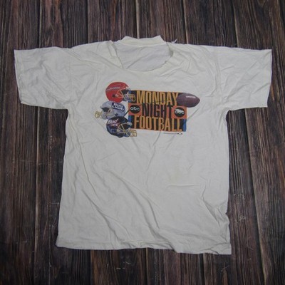 Vintage Monday Night Football Shirt Mens Large ABC Budweiser Promo