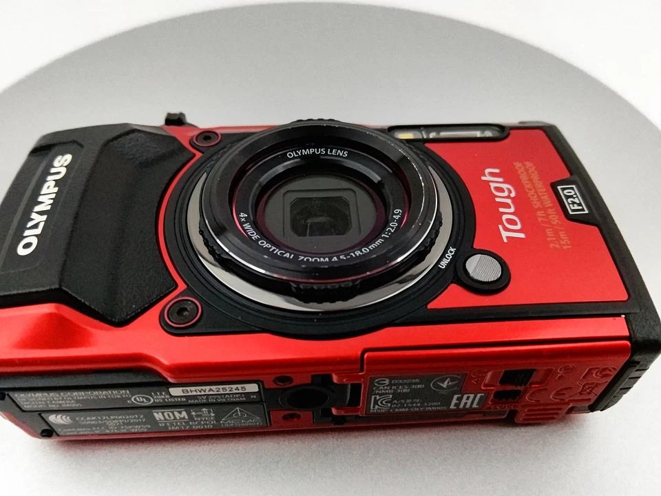 Olympus Tough TG-5 12.0MP Digital Camera GPS Waterproof Built-in Wi-Fi Red - image 4 of 4