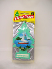 Little Trees 67121 Bayside Breeze Hanging Air Freshener for Car  Home 6 Pack 