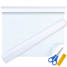 Clear Contact Paper Roll - Self-Adhesive Book Cover - 17"x20"