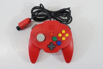Hori Pad Mini Nintendo 64 Controller Red N64 OEM Japan Import US Seller TESTED