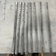 Piper PA30 Twin Comanche Seat Rail Set (4 Chairs) Out Of A 1966 PA30