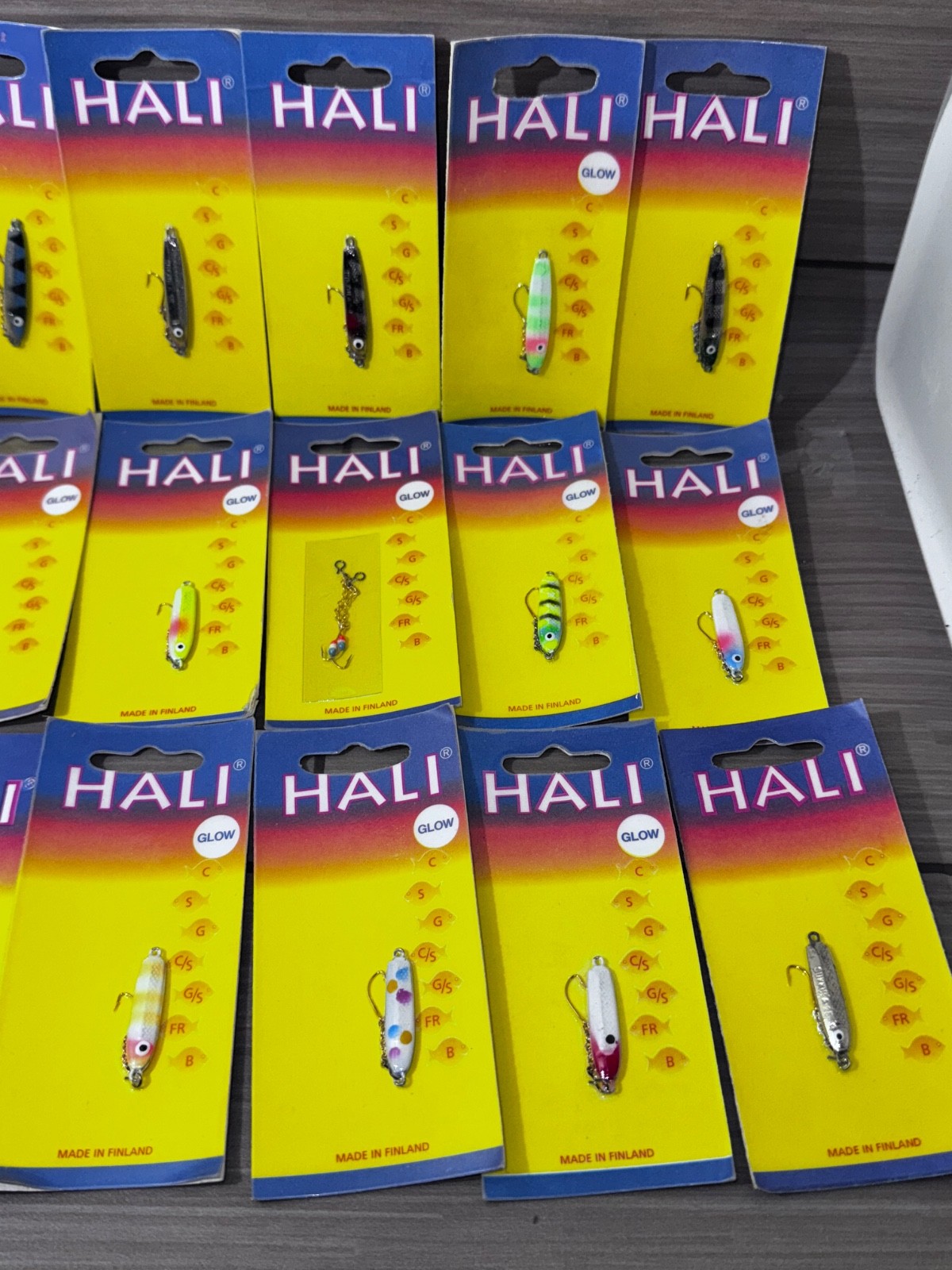 LOT OF 24 Assorted Hali Nils Master  jig ice fishing lure - Image 2