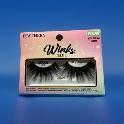 Ardell Winks Par'tay Lashes False Eyelashes Feathery 20MM  1 Pair
