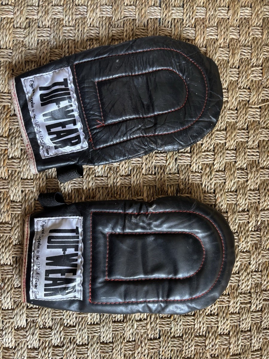 最終価格希少　老舗USAメーカーTUF WEAR ボクシンググローブ 本革 Vintage TUF-WEAR Bag Boxing Gloves XL Leather Black/Made in USA | eBay