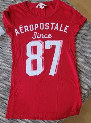 T-Shirt Aeropostale rot, S, Sport, Girlie Shirt