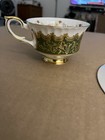 Paragon Vintage Fine Bone China Teacup & Saucer Green & Gold — photo 8