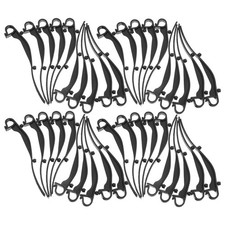 50 Pcs Flat Roof Gutter Clips Accessories Guard Fasteners Drainage Fixing