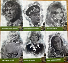 THE WICKER MAN TRADING CARD COLLECTION: ARTY CHARACTER SET - 6 CHASE CARDS