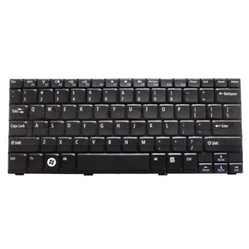 Keyboard for Dell Inspiron Mini 10 (1012) Laptops - Replaces V3272