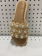 Dolce Vita Women's Harlyn Pearl Sandals-LT natural