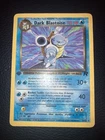 1st Edition Dark Blastoise 20/82 Non Holo Rare HP Condition