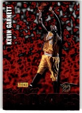 1995 Signature Rookies Fame and Fortune Kevin Garnett Red Hot Rookies #R6