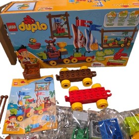 LEGO Duplo Disney 10539 Jake Never Land Pirates Beach Racing Building Set