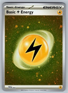 Basic Lightning Energy (Cosmos Holo) 004/008 – Scarlet & Violet Energies