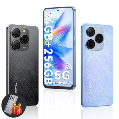 Blackview SHARK 9 5G Smartphone 24GB+256GB Android14 NFC Handy 50MP AI Fotoalbum