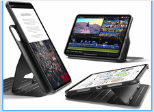 Magnetic Detachable Stand Case for Apple iPad Pro 11 M4/M5 Black A3357