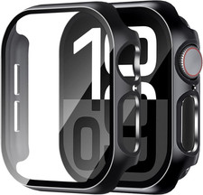 Hard Case for Apple Watch Series 10 Series 11 2025 46Mm Screen Protector,