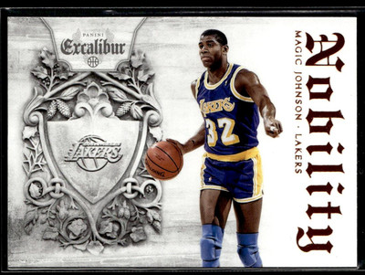 2014-15 Panini Excalibur Magic Johnson Nobility HSC
