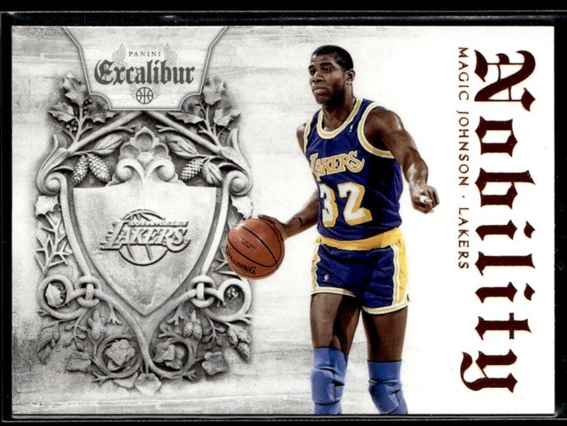 2014-15 Panini Excalibur Magic Johnson Nobility HSC