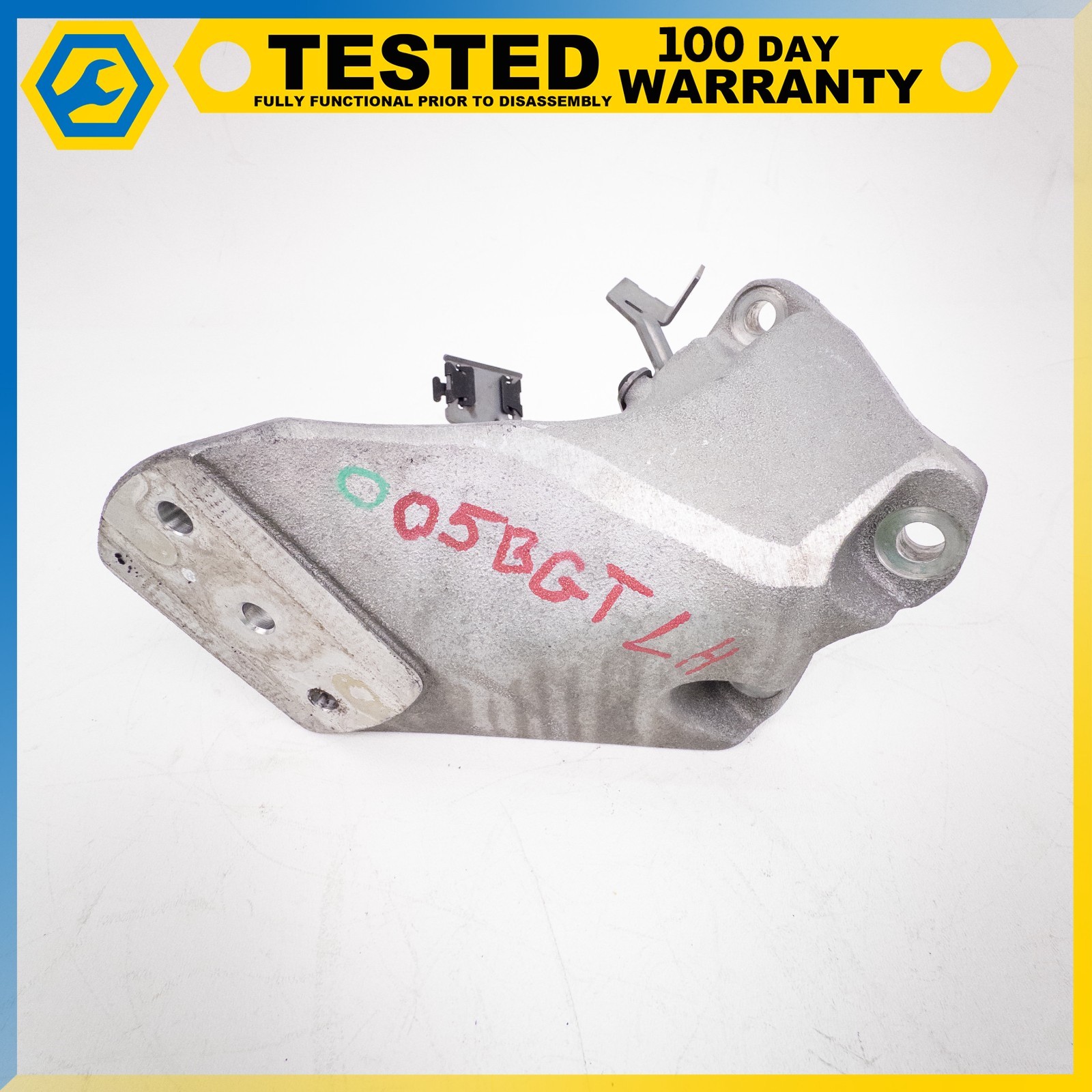 03-13 BENTLEY CONTINENTAL GT FLYING SPUR LEFT ENGINE MOTOR BRACKET MOUNT OEM