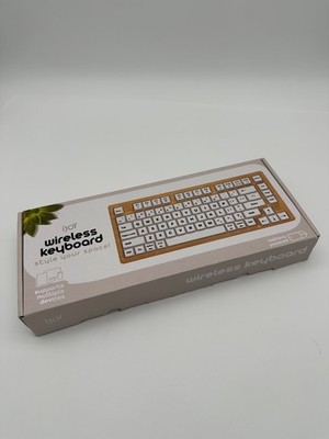 iJoy Wireless Keyboard Battery Powered Multi Device Keyboard