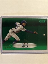 2025 Topps Stadium Club - Mookie Betts GREEN #160, /199 Los Angeles Dodgers