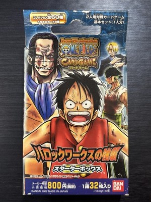 one piece tcg baroque works deck 2002 One Piece Card Game Starter Box Deck Baroque Works Assault Japanese