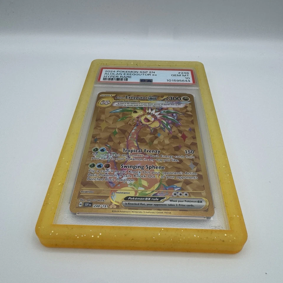 Alolan Exeggutor EX 248/191 PSA 10 Pokémon Surging Sparks SV08 Hyper Rare - Image 3 of 4